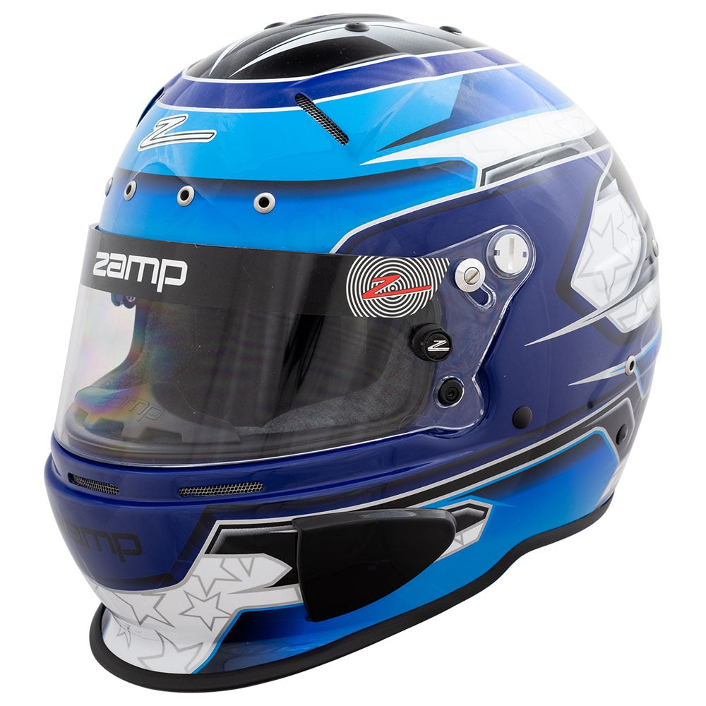 RZ-70E Switch SNELL SA2020/FIA8859-2015 Helmet Z20 Series Shield Blu/Lt. Blu Graphic