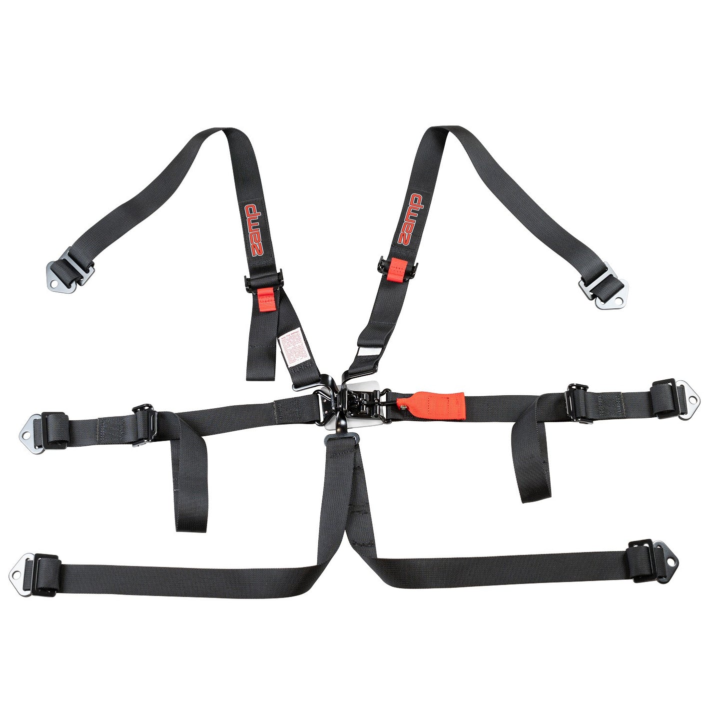 Race Seat Harness 2 Shoulder 2 6 Point Pull Up (In) SFI 16.1