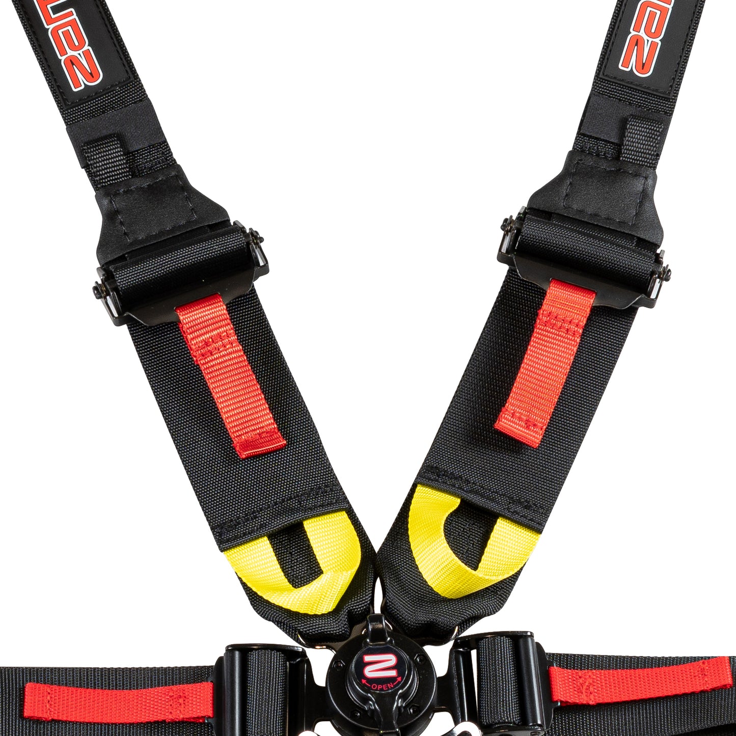 Zamp Race Seat Harness Black 3/2 Shoulder 3 6 Point FIA 8853-2016