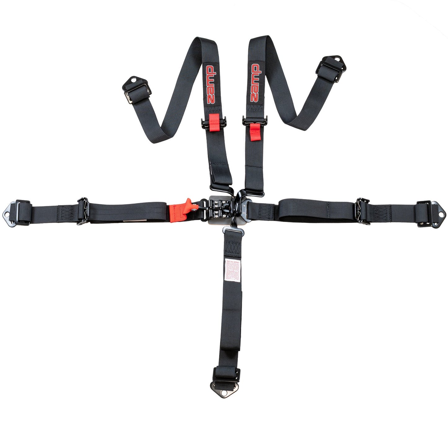 Race Seat Harness 2x2 5 Point Pull Up SFI 16.1