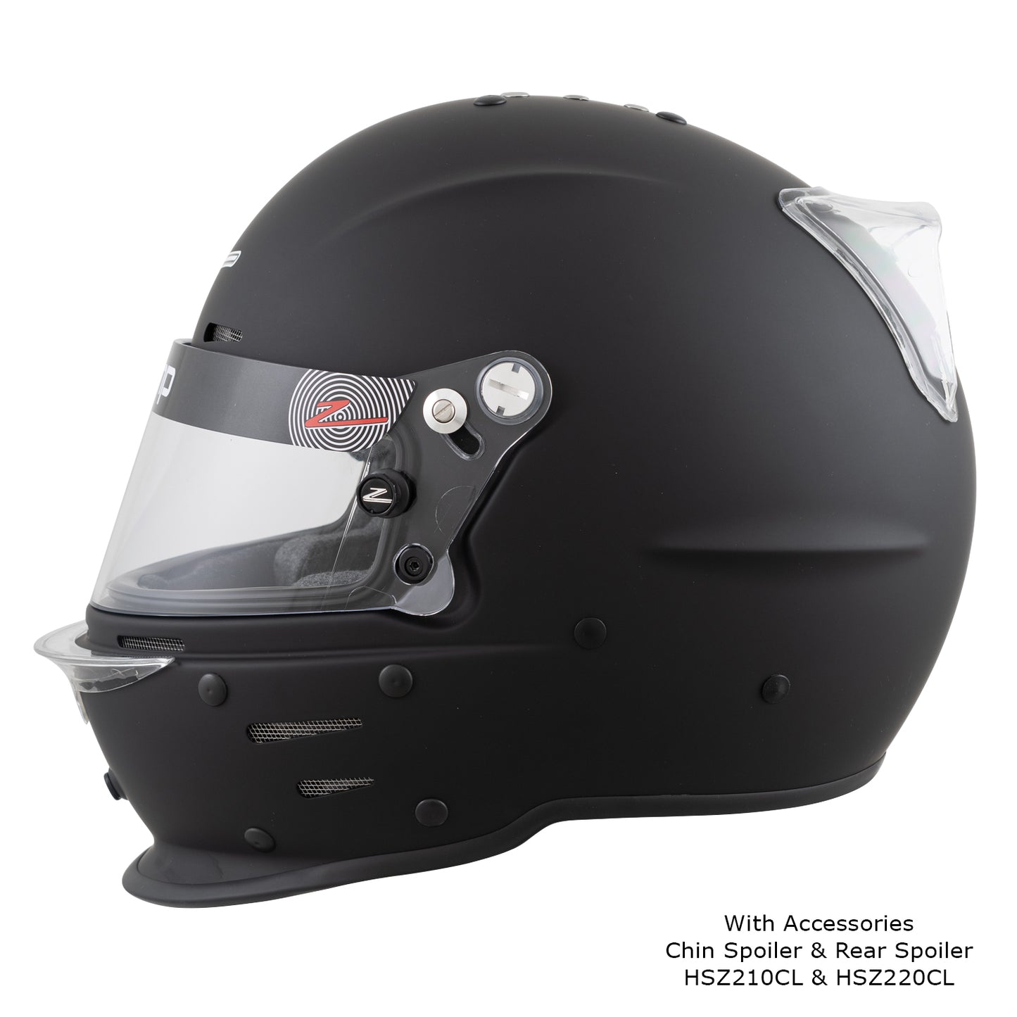 Zamp RZ-62 Aramid SNELL SA2020 Helmet Flat Black
