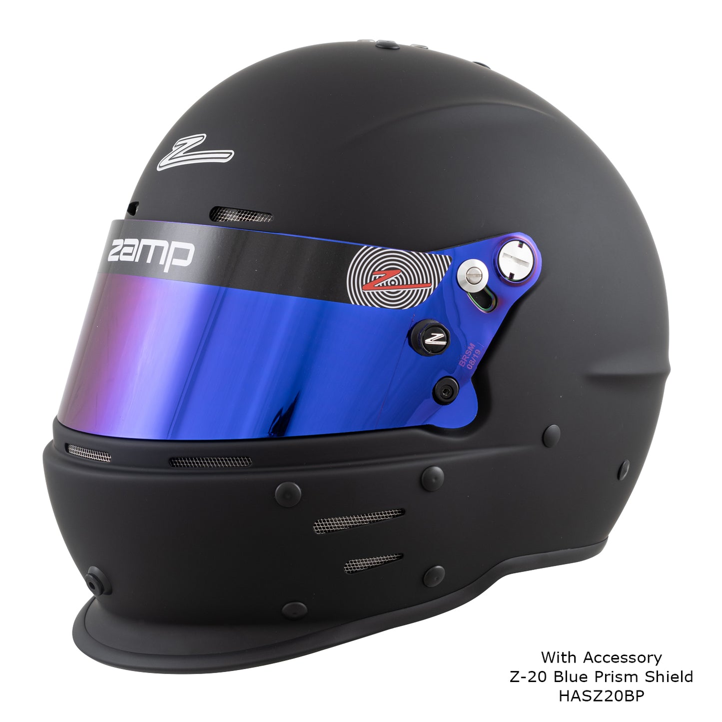 Zamp RZ-62 Aramid SNELL SA2020 Helmet Flat Black