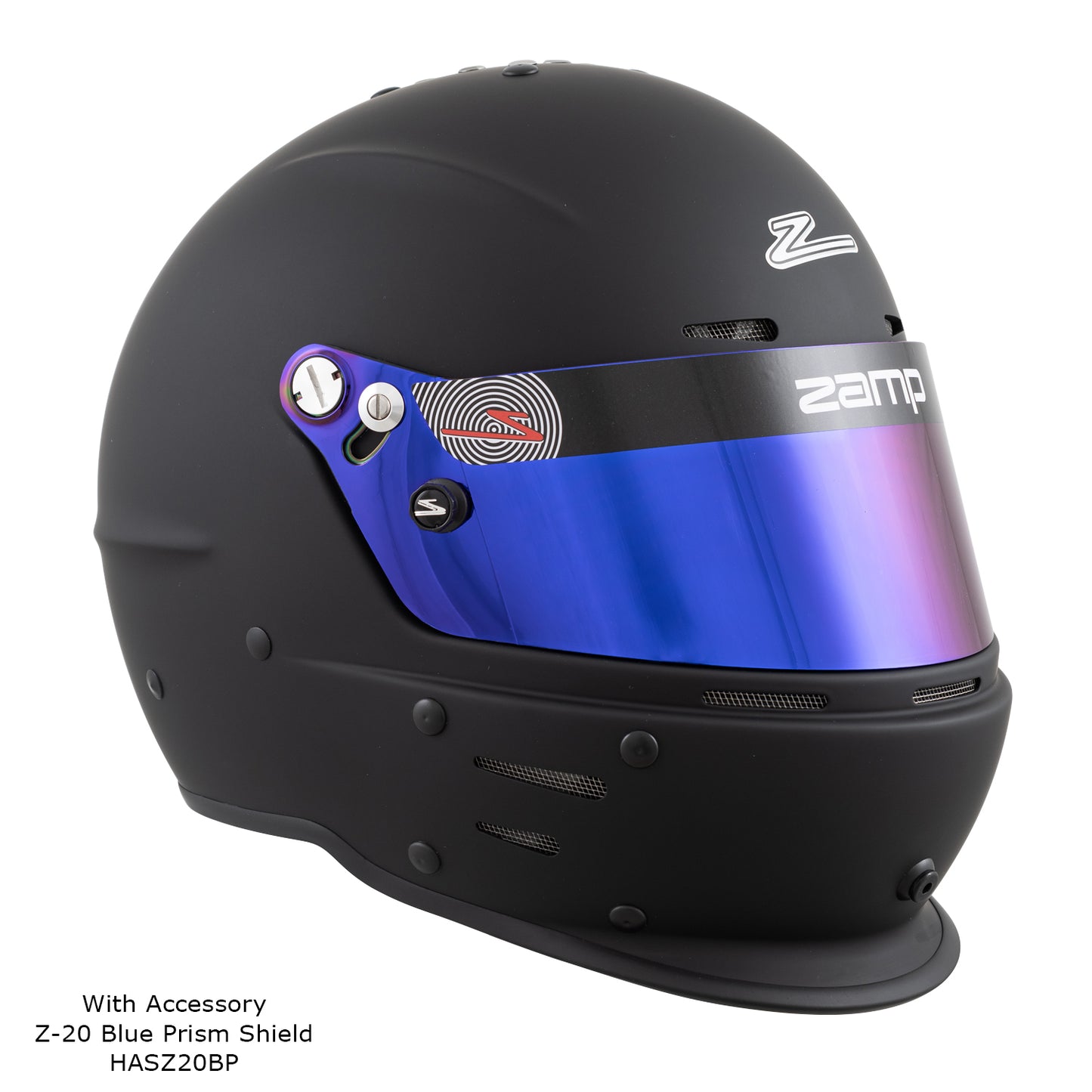 Zamp RZ-62 Aramid SNELL SA2020 Helmet Flat Black