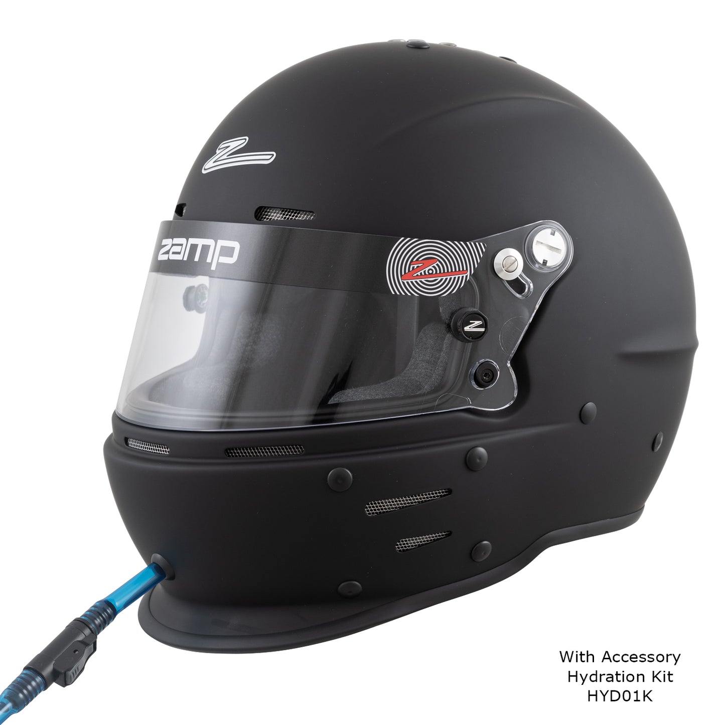 Zamp RZ-62 Aramid SNELL SA2020 Helmet Flat Black
