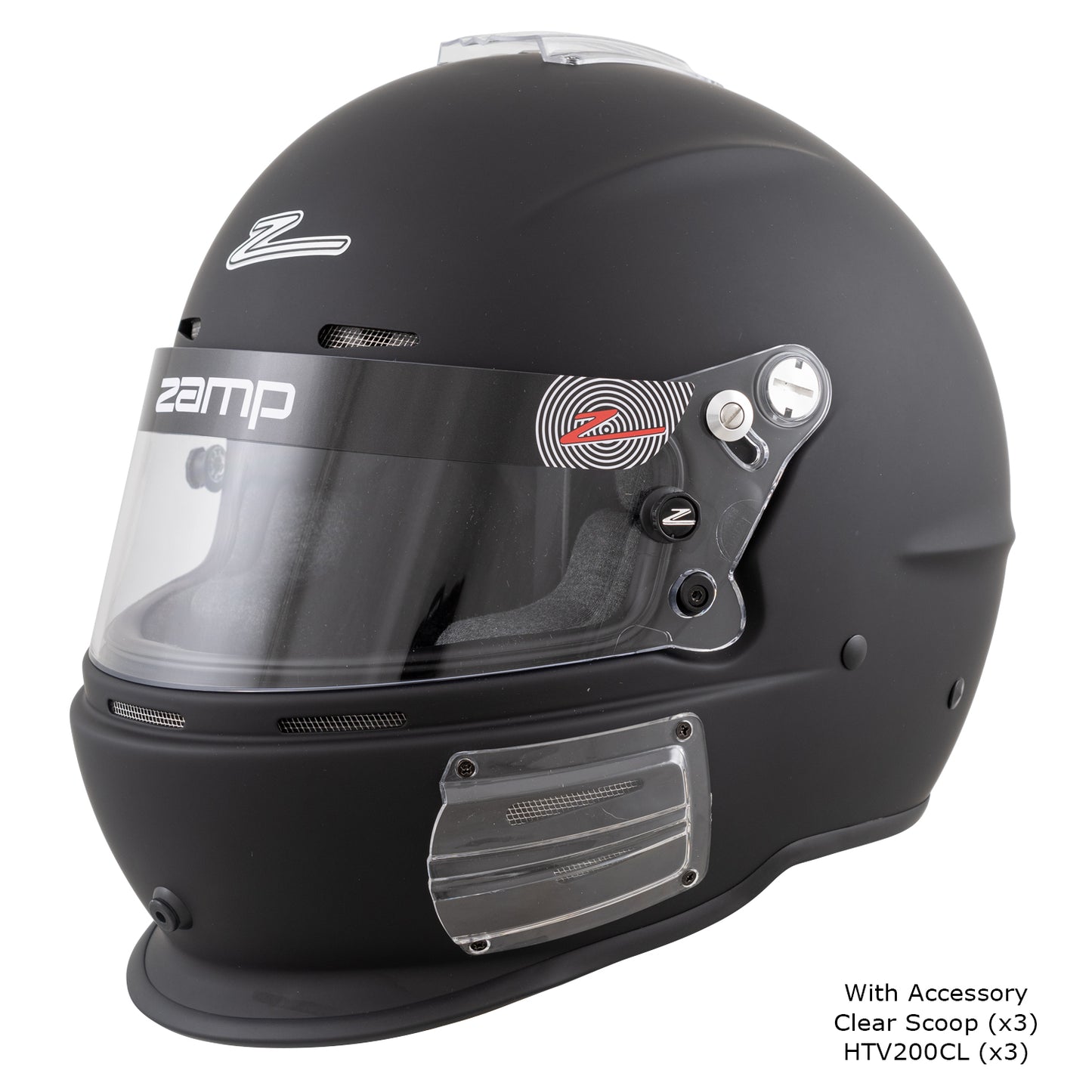 Zamp RZ-62 Aramid SNELL SA2020 Helmet Flat Black
