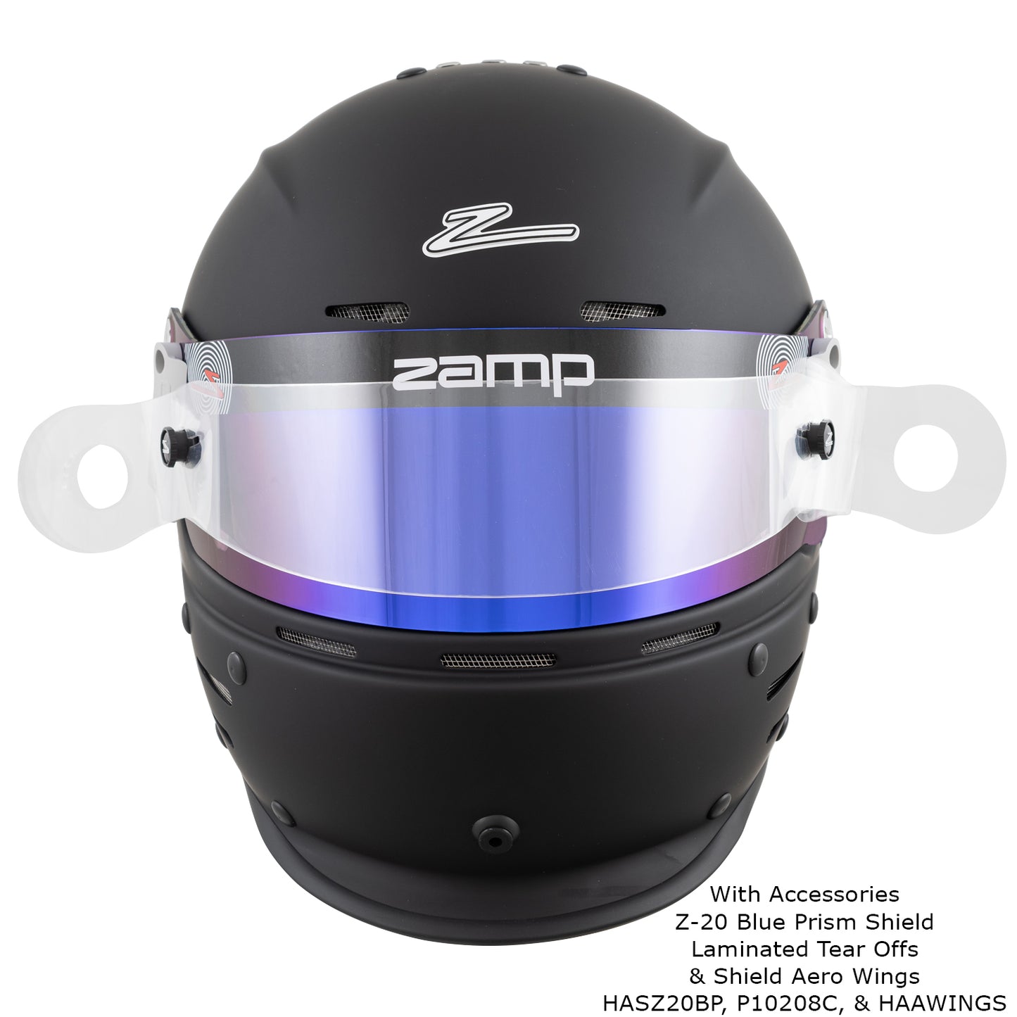 Zamp RZ-62 Aramid SNELL SA2020 Helmet Flat Black