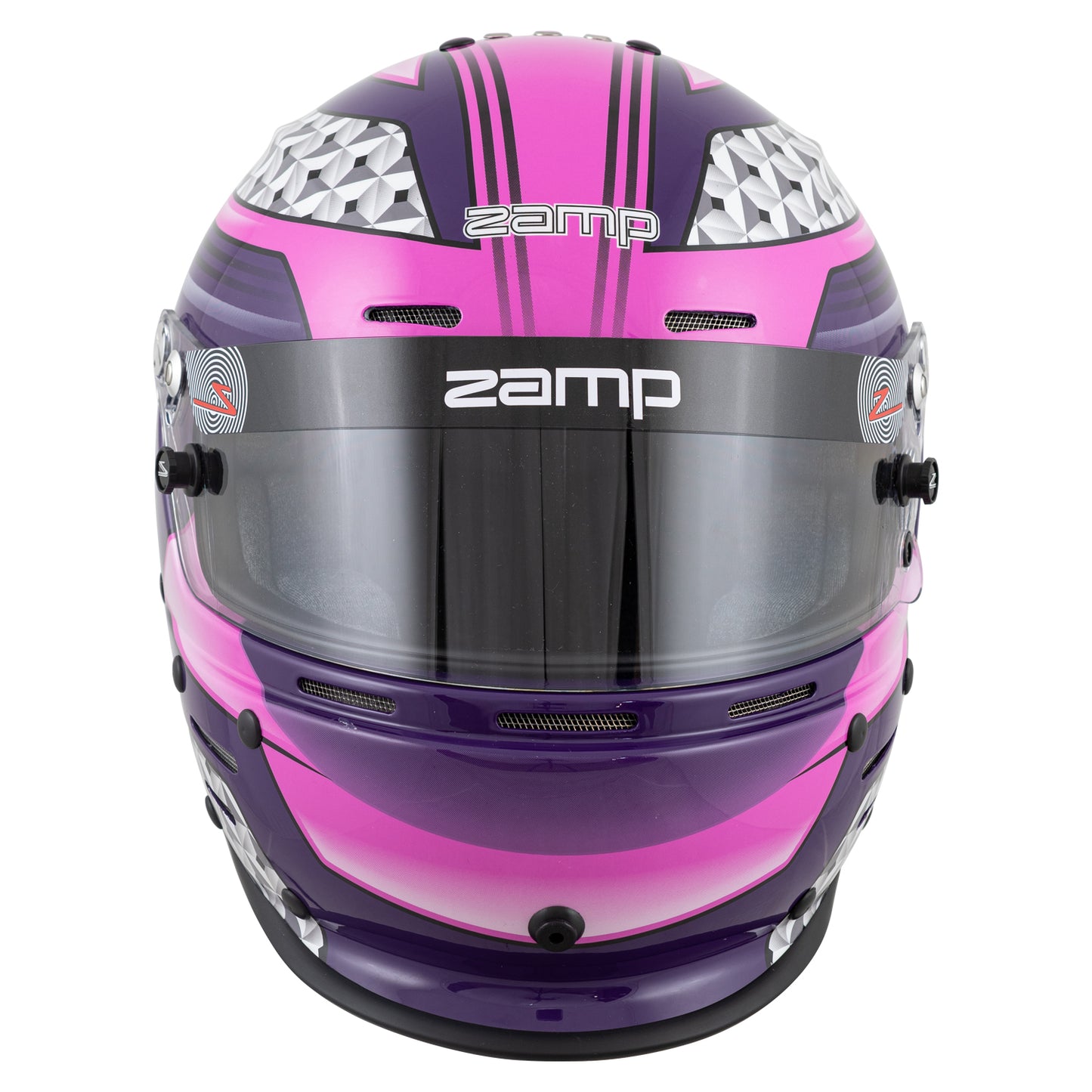 Zamp RZ-62 Aramid Mix SNELL SA2020 Helmet Pink/Purple