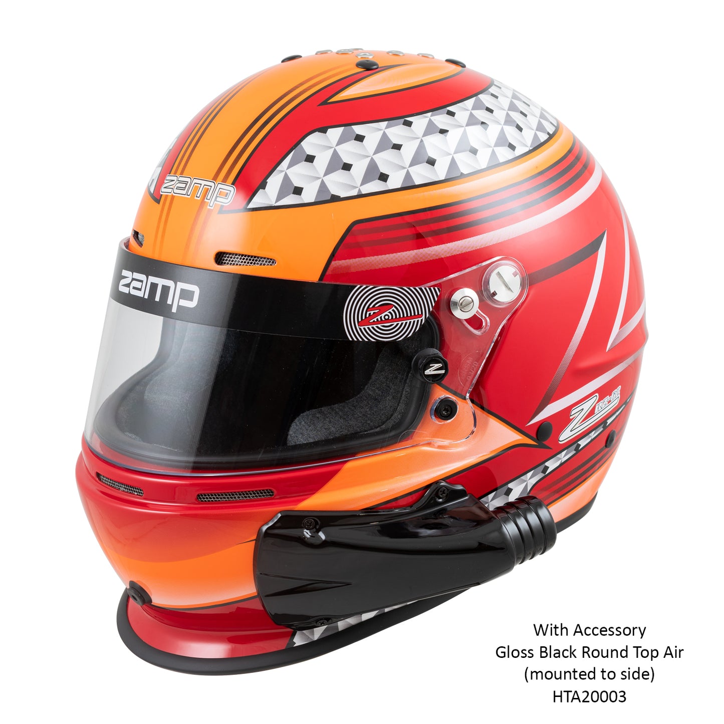Zamp RZ-62 Aramid Mix SNELL SA2020 Red/Orange