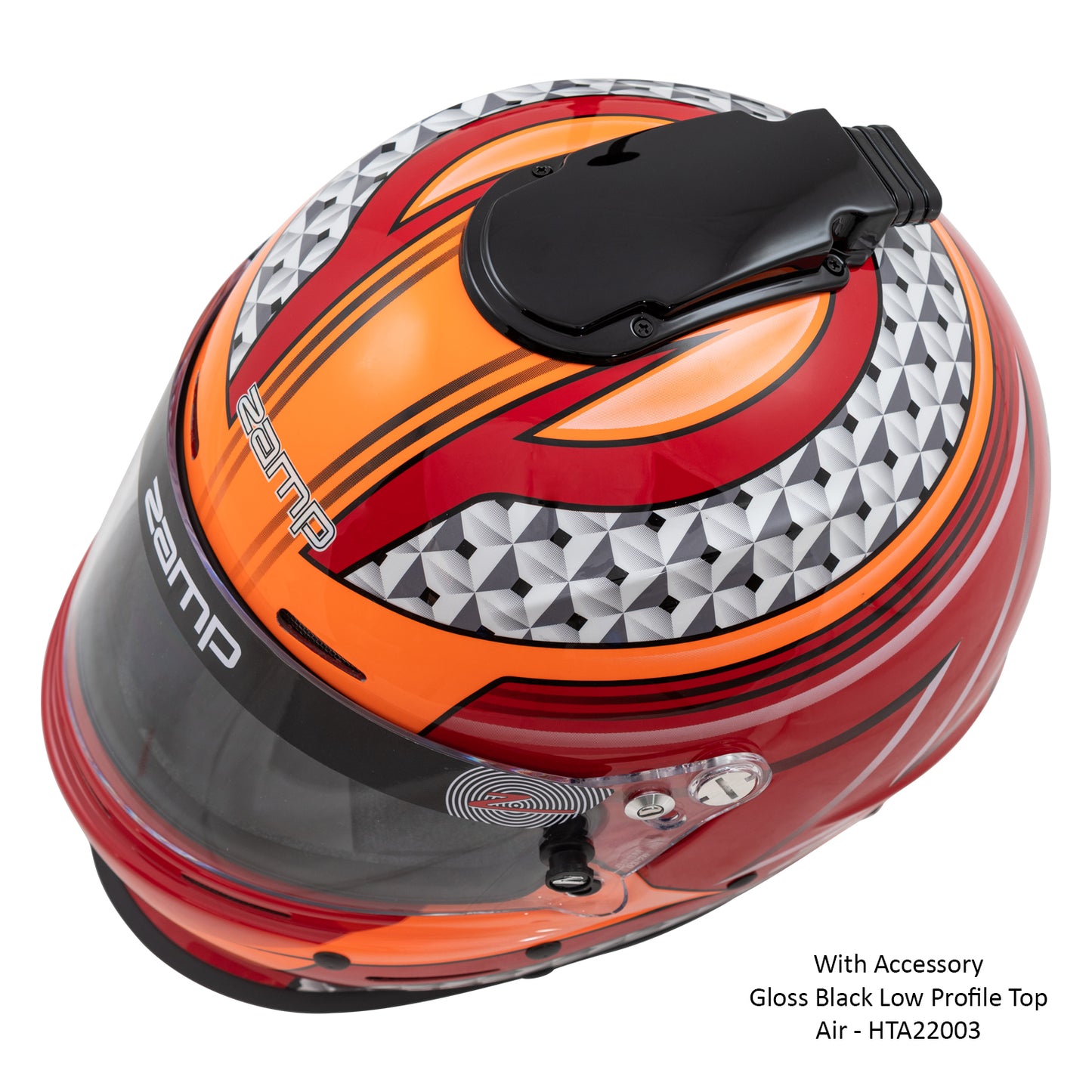 Zamp RZ-62 Aramid Mix SNELL SA2020 Red/Orange