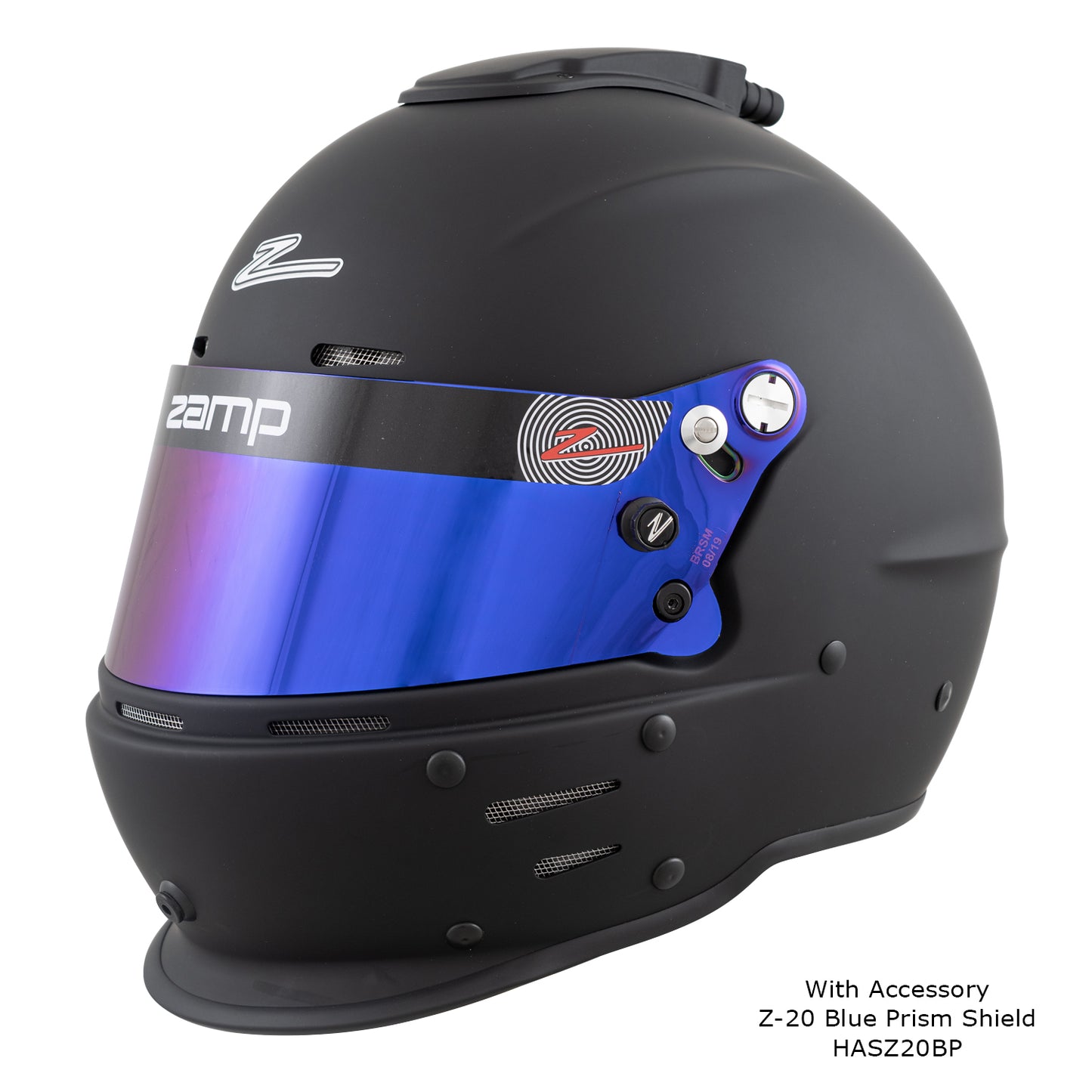 Zamp RZ-62 AIR Aramid SNELL SA2020 Helmet Flat Black