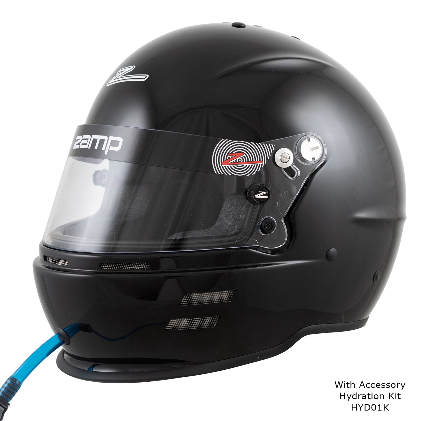 Zamp RZ-60 Aramid SNELL SA2020 Helmet Gloss Black
