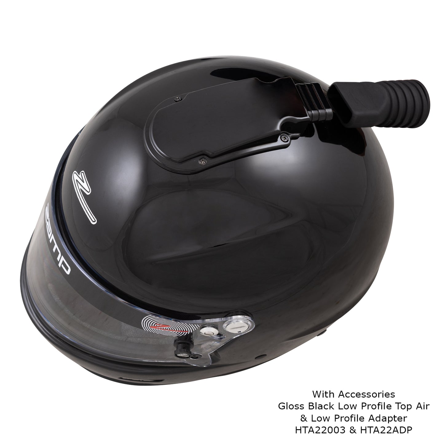 Zamp RZ-60 Aramid SNELL SA2020 Helmet Gloss Black