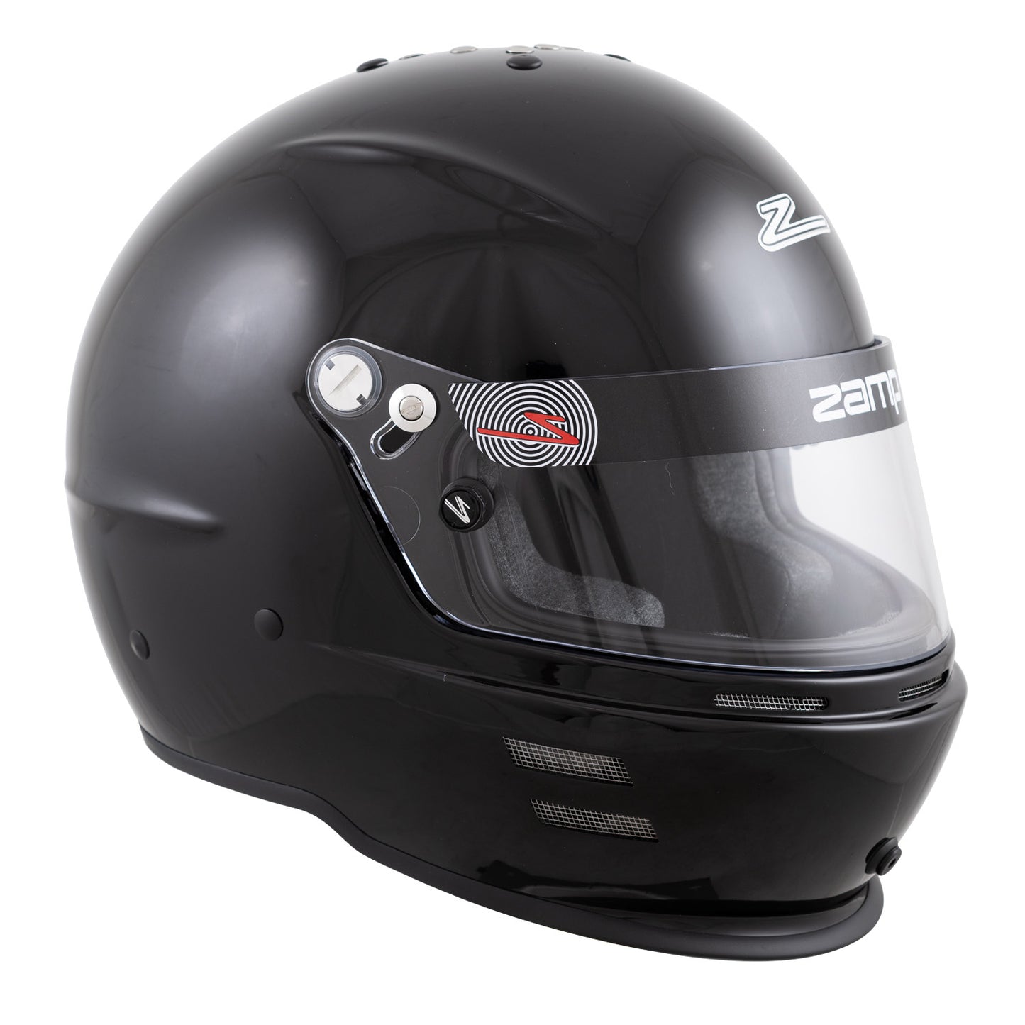 Zamp RZ-60 Aramid SNELL SA2020 Helmet Gloss Black