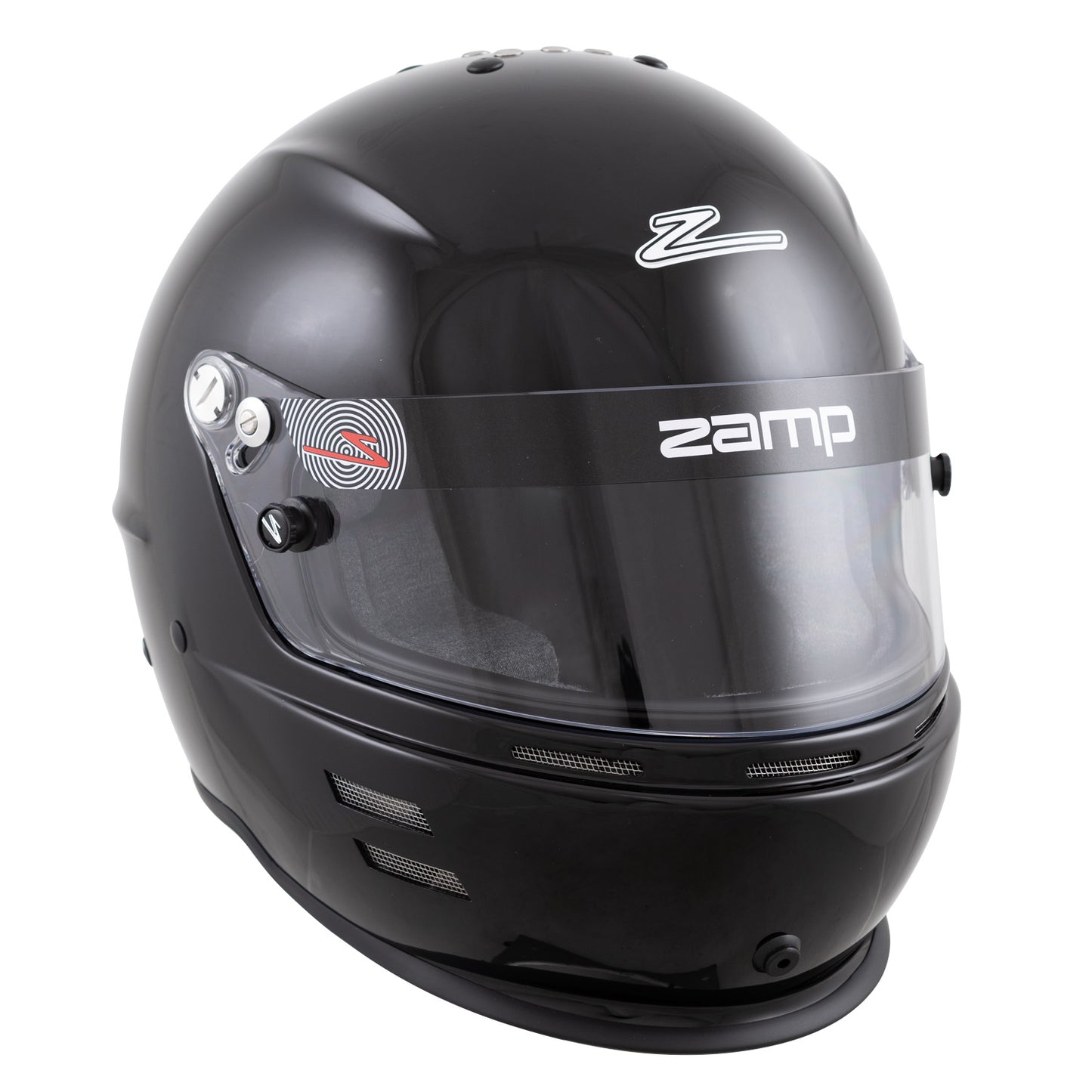 Zamp RZ-60 Aramid SNELL SA2020 Helmet Gloss Black
