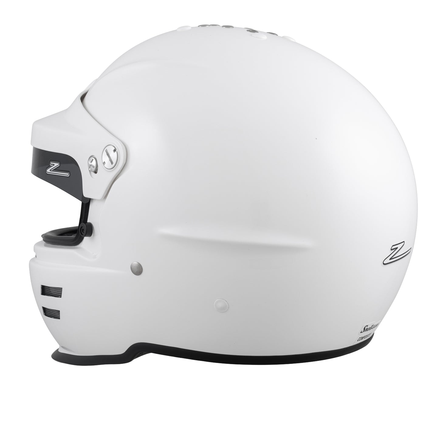 Zamp RZ-60V Visor Aramid SNELL SA2020 Helmet White
