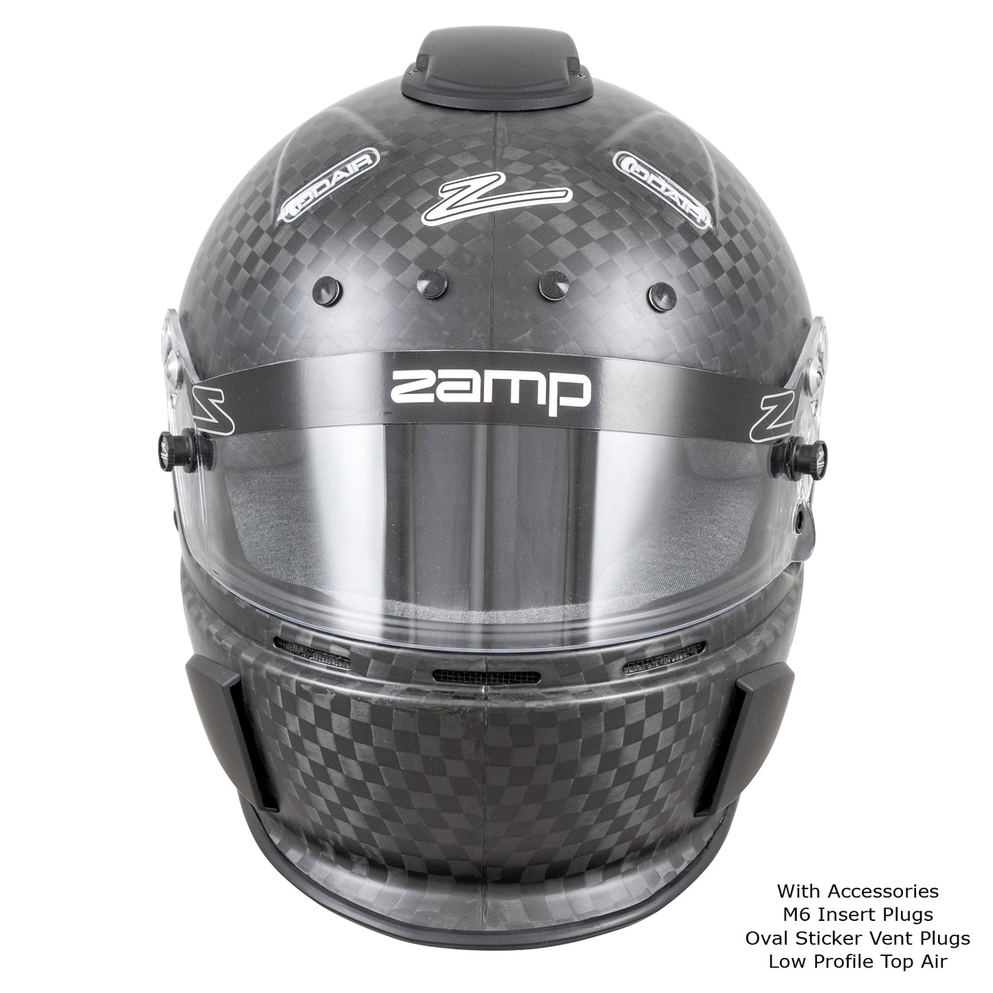 Zamp RZ-88O Matte FIA 8860-2018 without ABP Advanced Carbon Super Helmet Open Cockpit