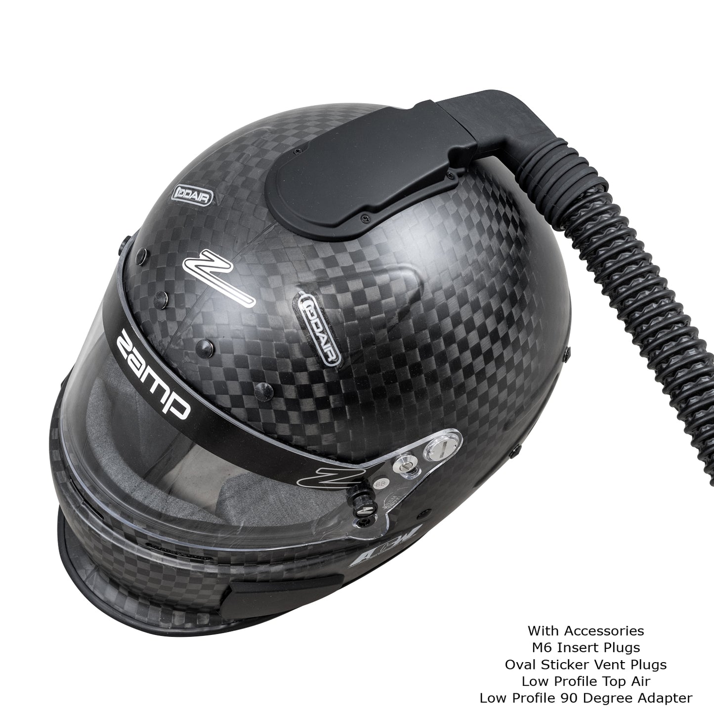 Zamp RZ-88O Matte FIA 8860-2018 without ABP Advanced Carbon Super Helmet Open Cockpit