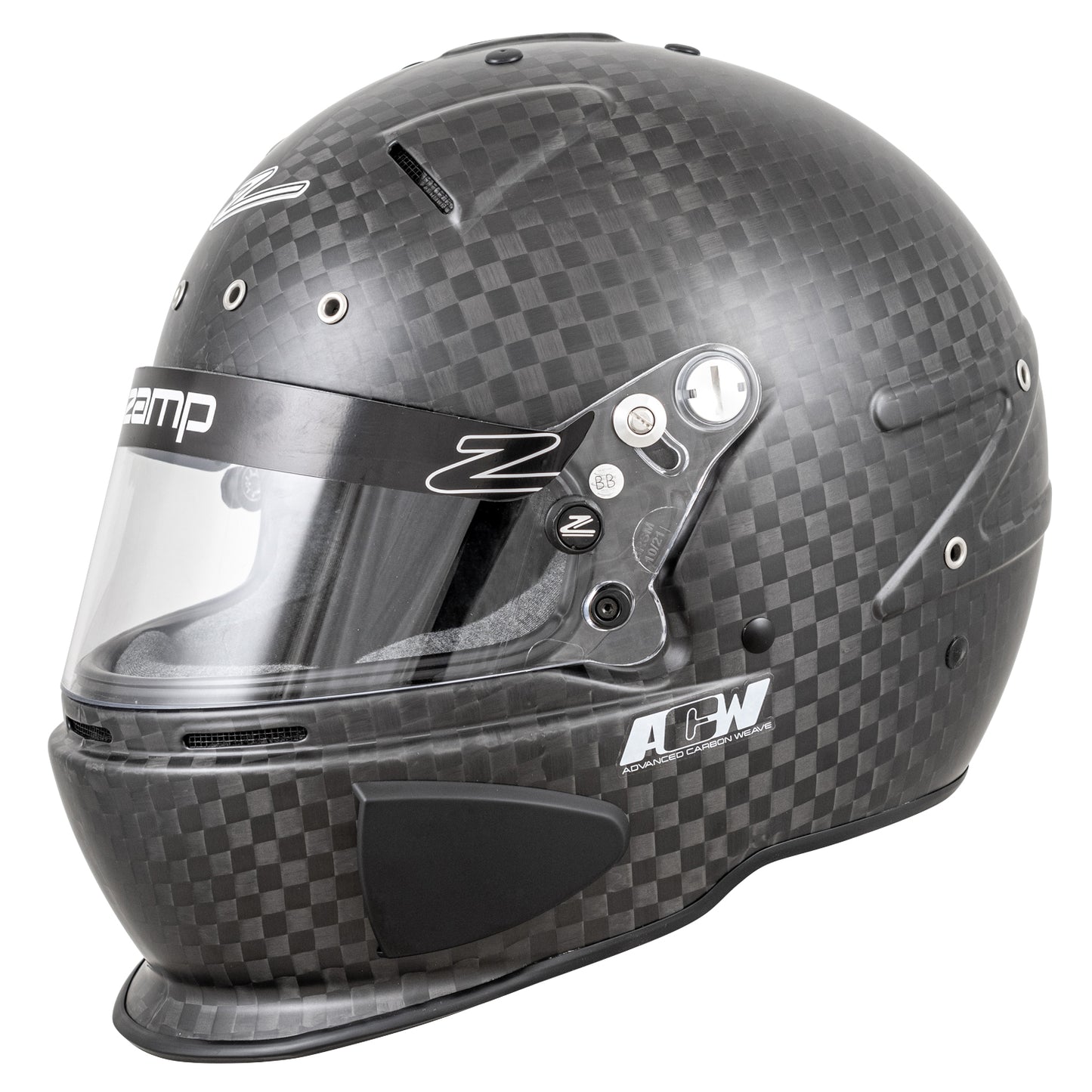 Zamp RZ-88O Matte FIA 8860-2018 without ABP Advanced Carbon Super Helmet Open Cockpit