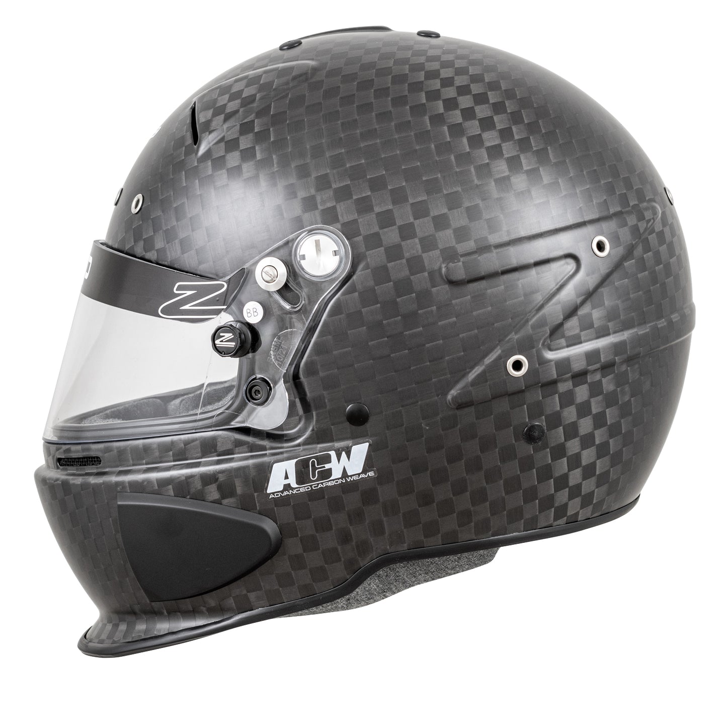 Zamp RZ-88O Matte FIA 8860-2018 without ABP Advanced Carbon Super Helmet Open Cockpit