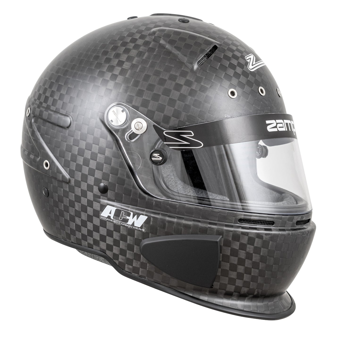 Zamp RZ-88O Matte FIA 8860-2018 without ABP Advanced Carbon Super Helmet Open Cockpit