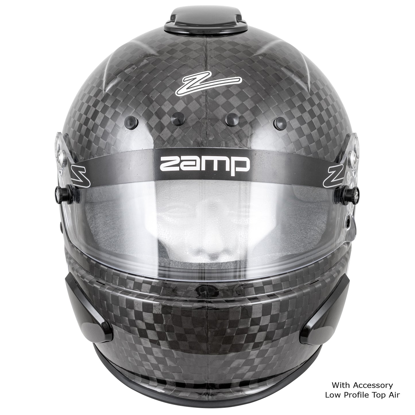 Zamp RZ-88C Gloss FIA 8860-2018 without ABP Advanced Carbon Super Helmet Closed Cockpit
