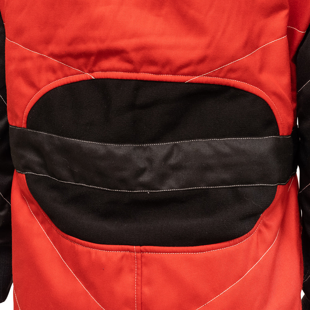 Zamp ZR-50F FIA8856-2000/SFI 3.2A/5 Red/Black Lightweight Three Layer Race Suit Straight Cuff