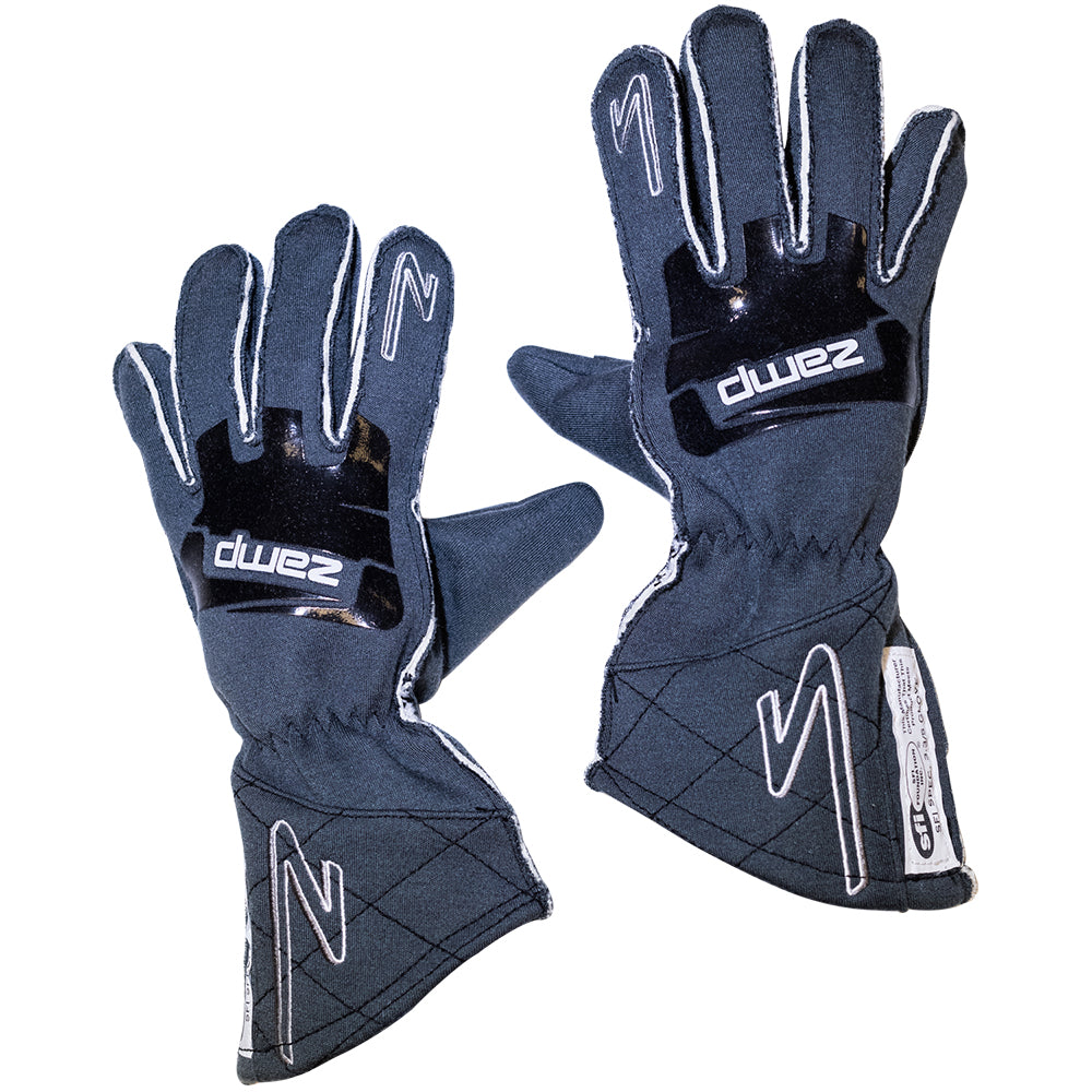 Zamp ZR-50 SFI 3.3/5 Race Gloves Gray