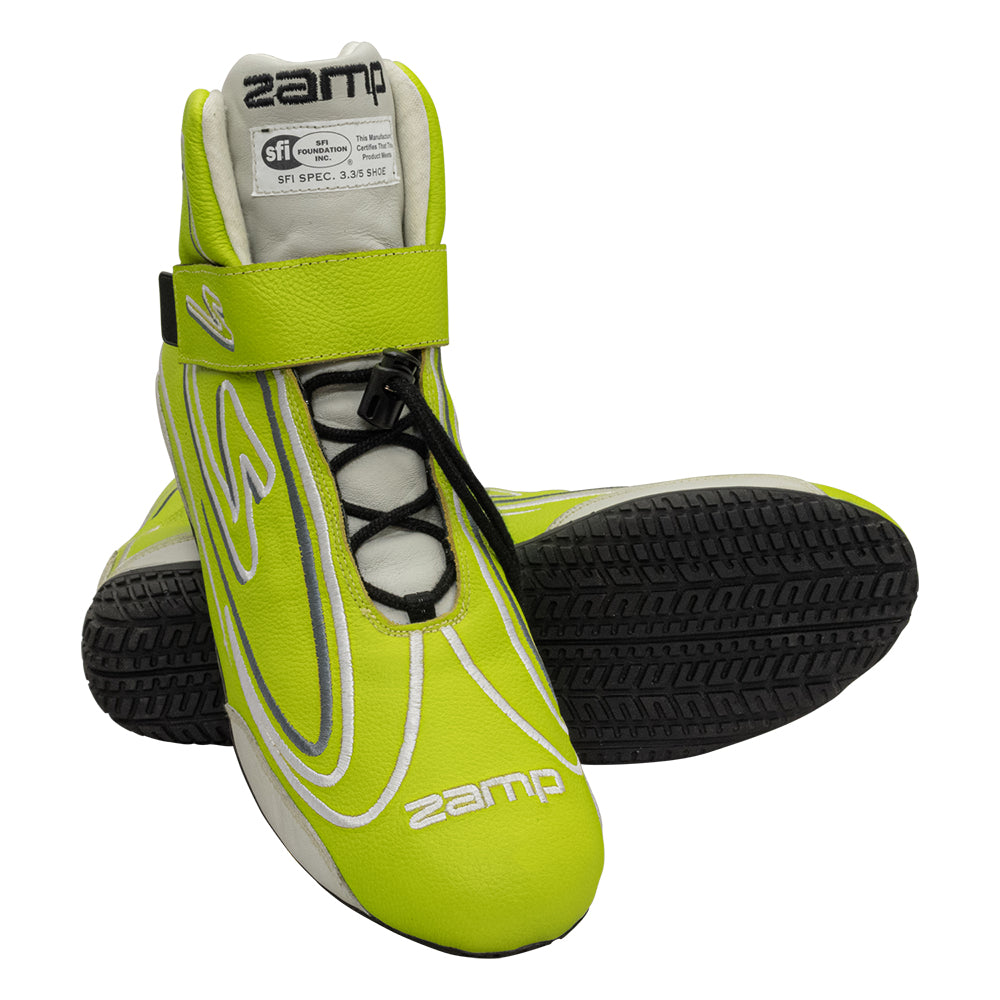Zamp ZR-50 SFI 3.3/5 Race Shoe Neon Green