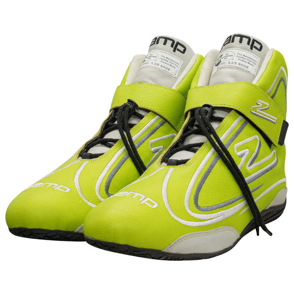 Zamp ZR-50 SFI 3.3/5 Race Shoe Neon Green
