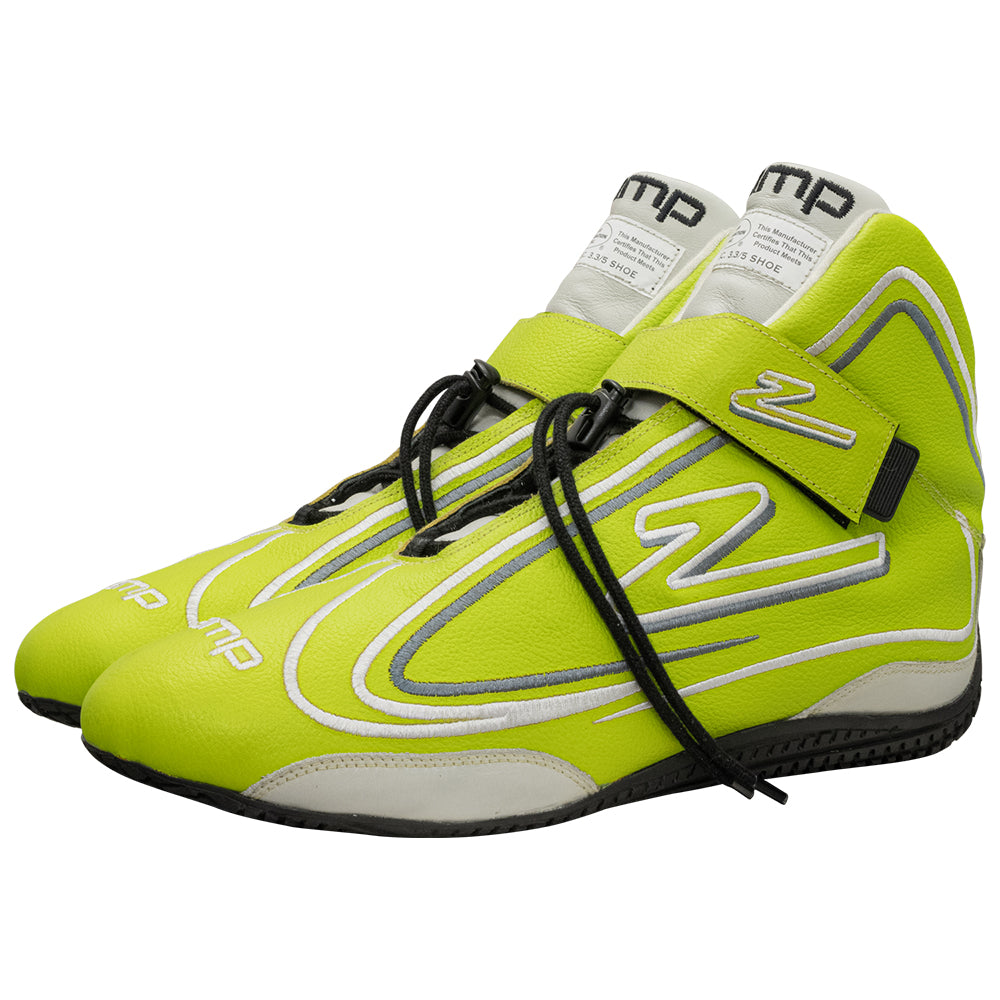 Zamp ZR-50 SFI 3.3/5 Race Shoe Neon Green