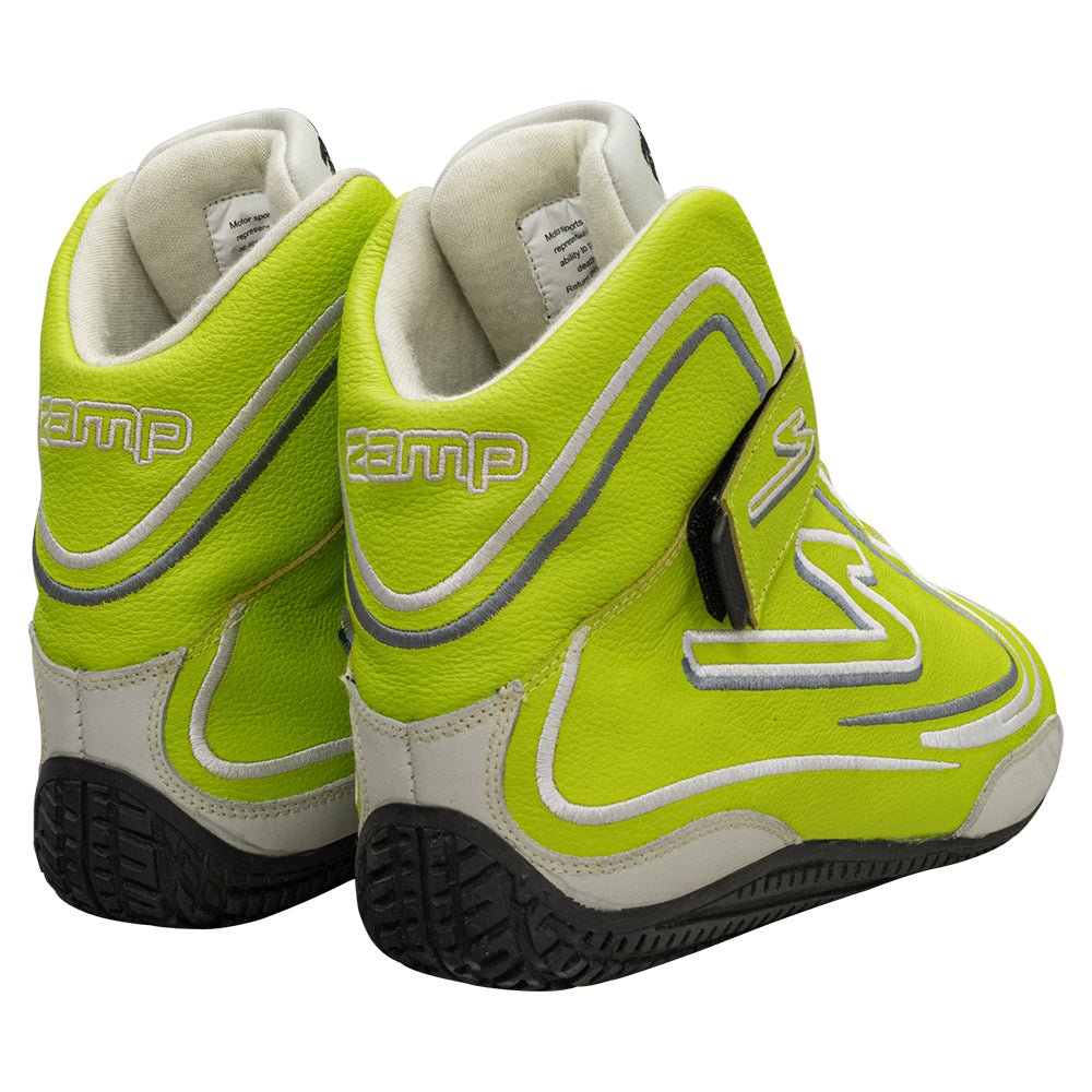 Zamp ZR-50 SFI 3.3/5 Race Shoe Neon Green