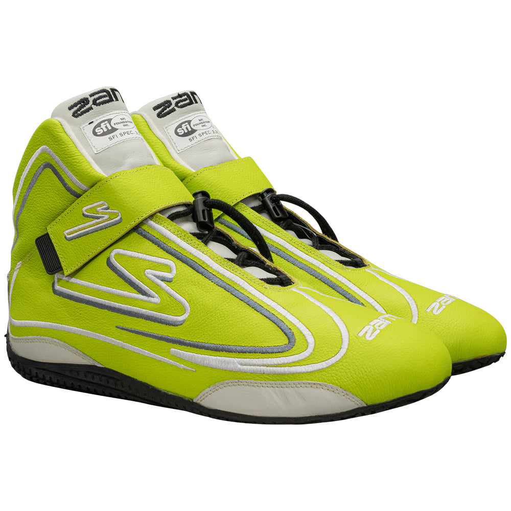 Zamp ZR-50 SFI 3.3/5 Race Shoe Neon Green