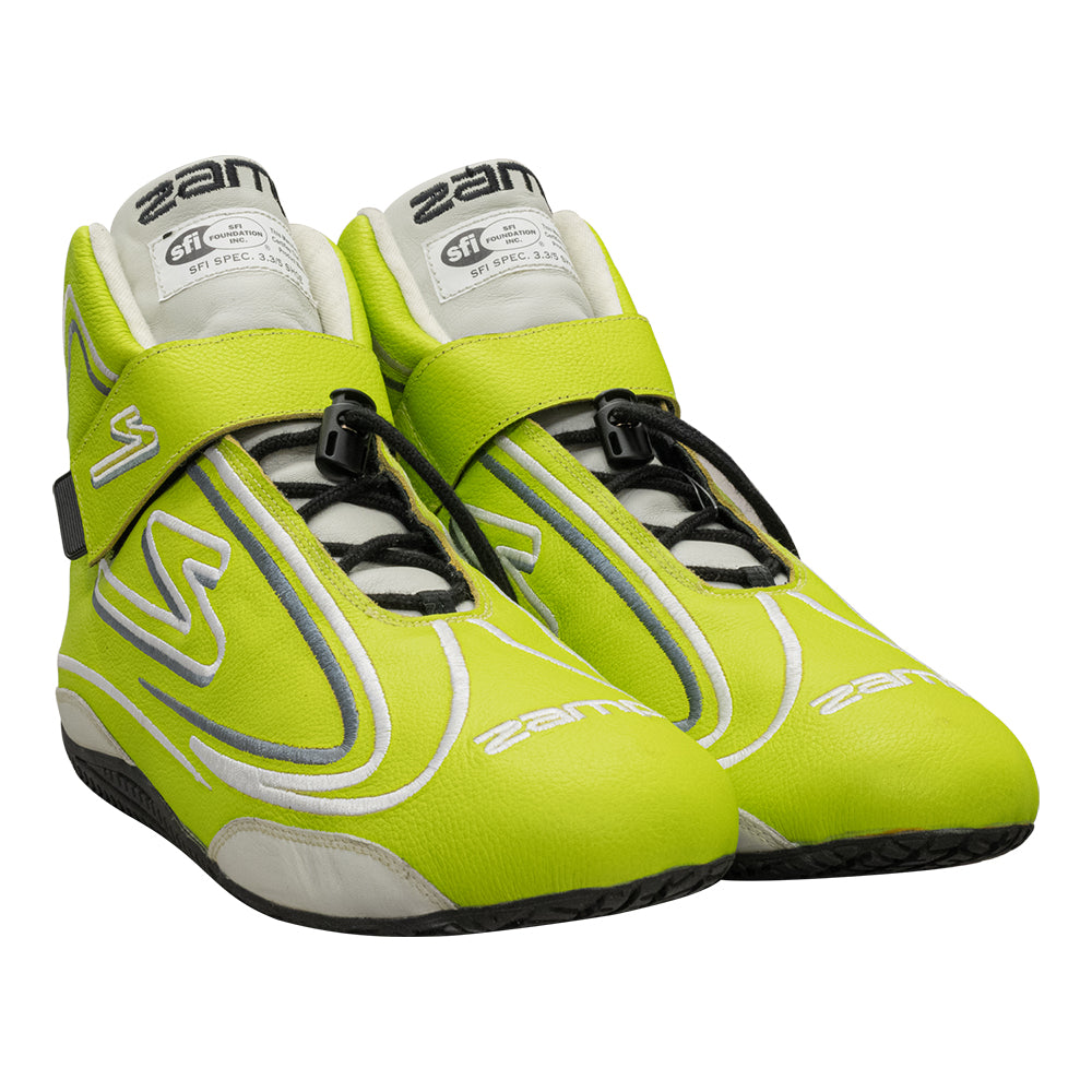 Zamp ZR-50 SFI 3.3/5 Race Shoe Neon Green