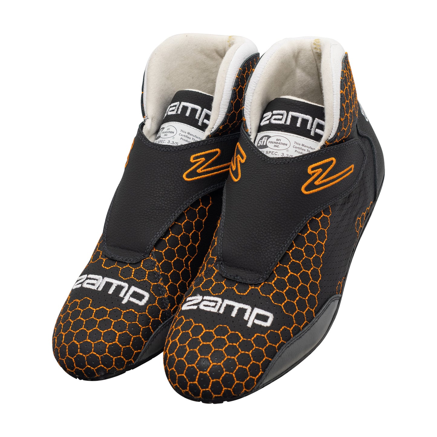 Zamp ZR-60 SFI 3.3/5 Race Shoe HC Orange