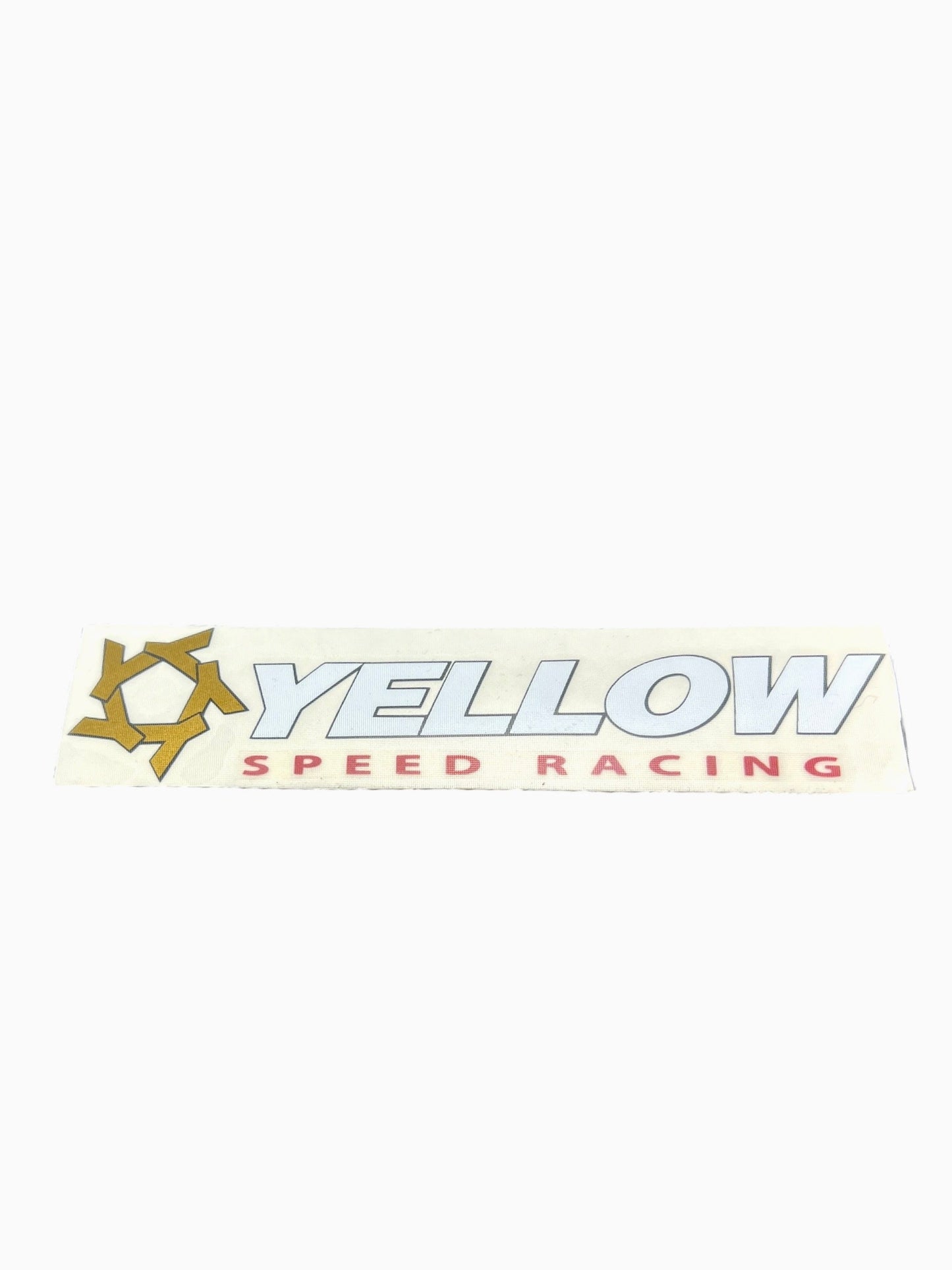 Yellow Speed Racing USA Decal