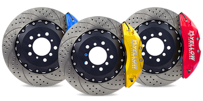 Yellow Speed Racing Front 4 Piston Ultra Big Brake Kit - Fiat 500C 2016-2019