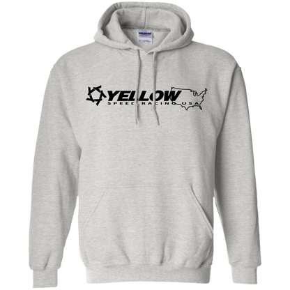 Yellow Speed Racing USA Pullover Hoodie