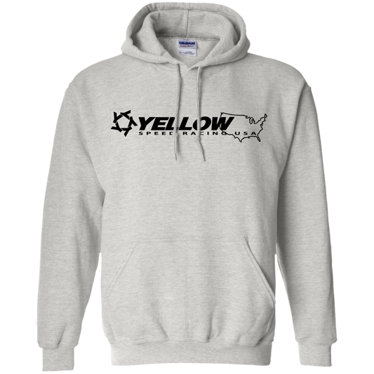 Yellow Speed Racing USA Pullover Hoodie