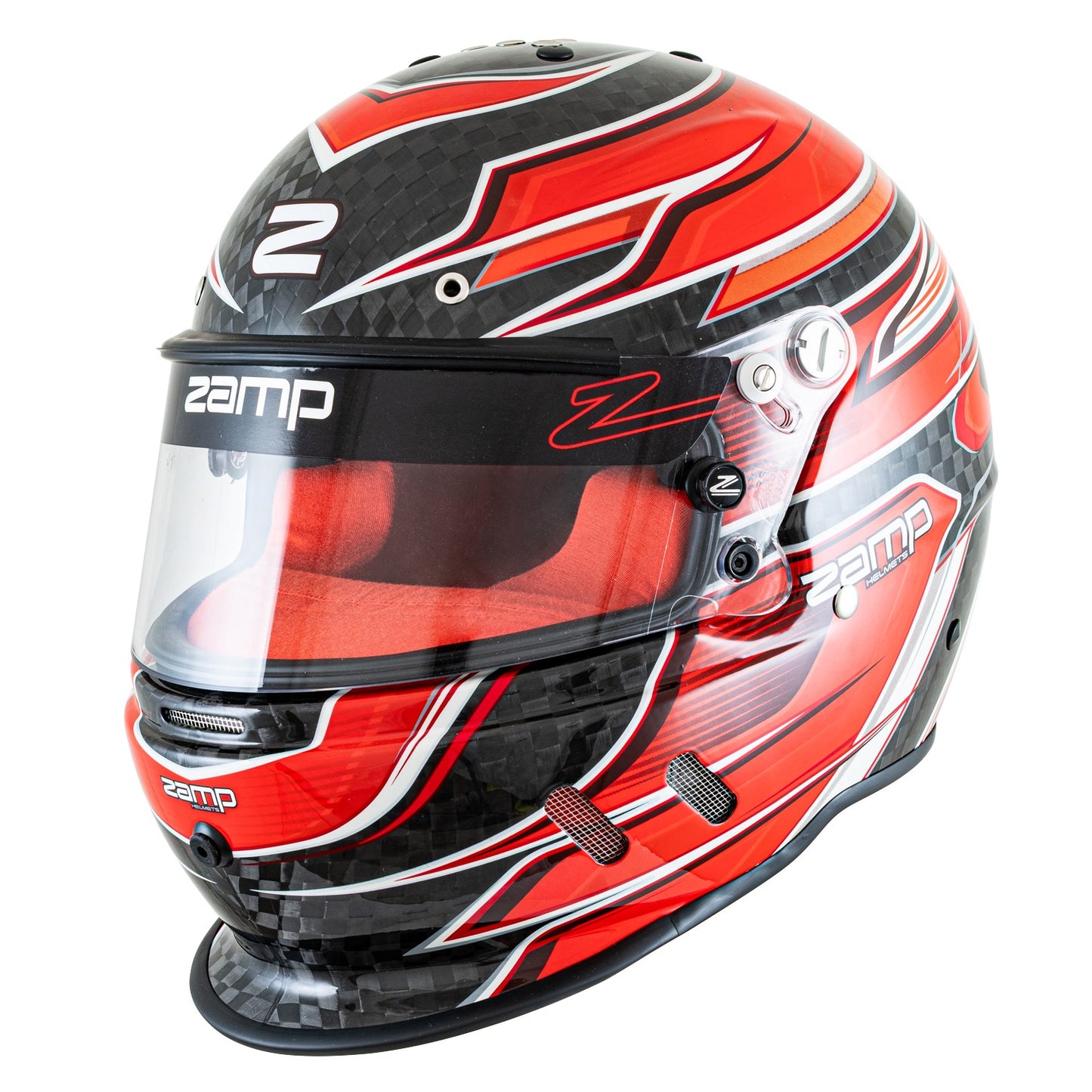 RZ-67D SNELL SA2025 Flo /Lt 2X- Z-20 Anti-Fog Clear Shield Color Match Series 28 Interior