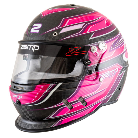 RZ-67D SNELL SA2025 Flo /Pur 2X- Z-20 Anti-Fog Clear Shield Color Match Series 28 Interior