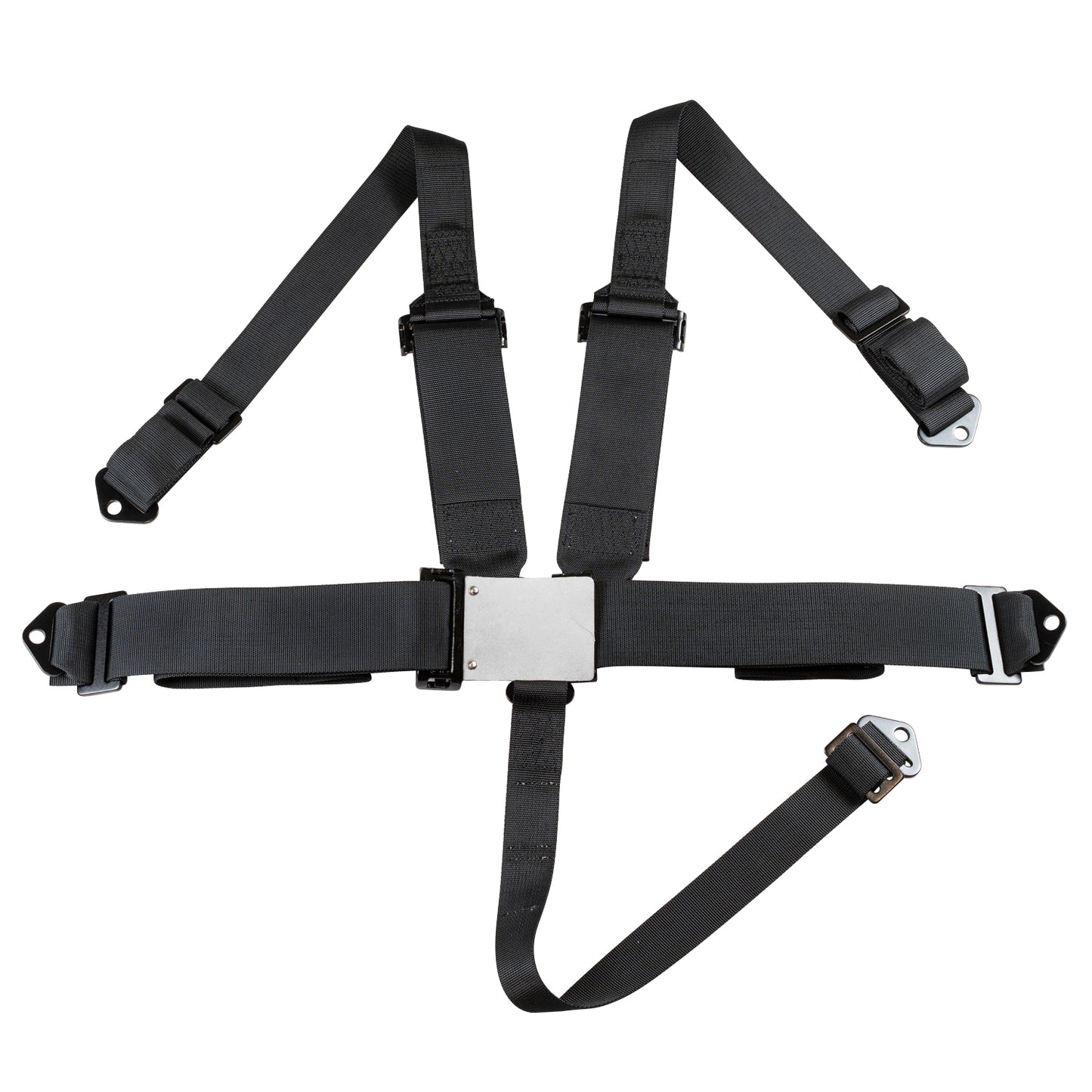 Zamp Race Seat Harness Black 3/2 Shoulder 3 5 Point SFI 16.1