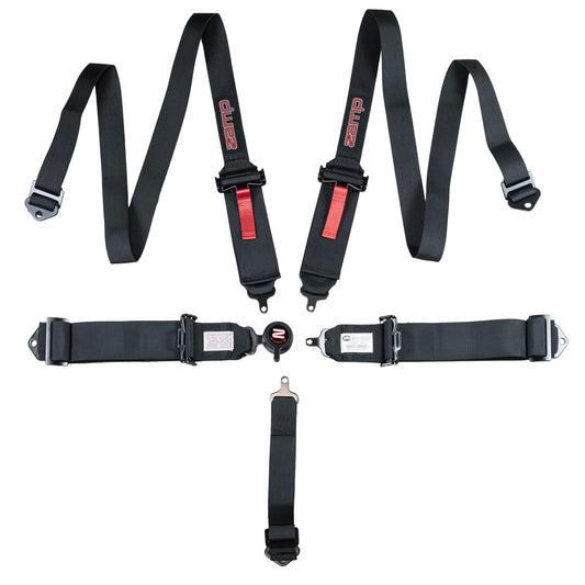 Race Seat Harness 3\q/2\q CAM Lock 5 Point Pull Down (Out) SFI 16.1