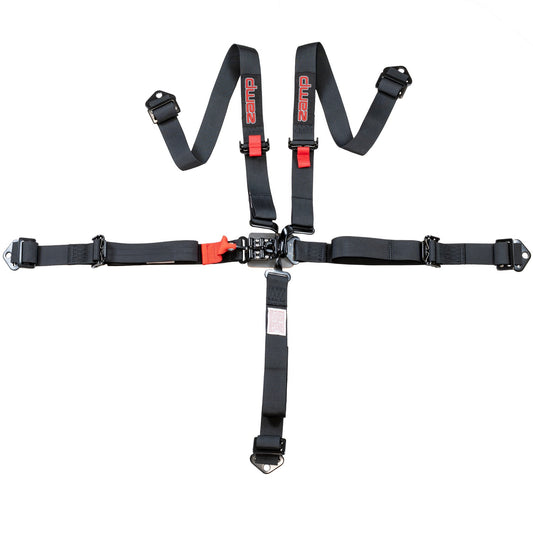 Race Seat Harness 2x2 5 Point Pull Up SFI 16.1