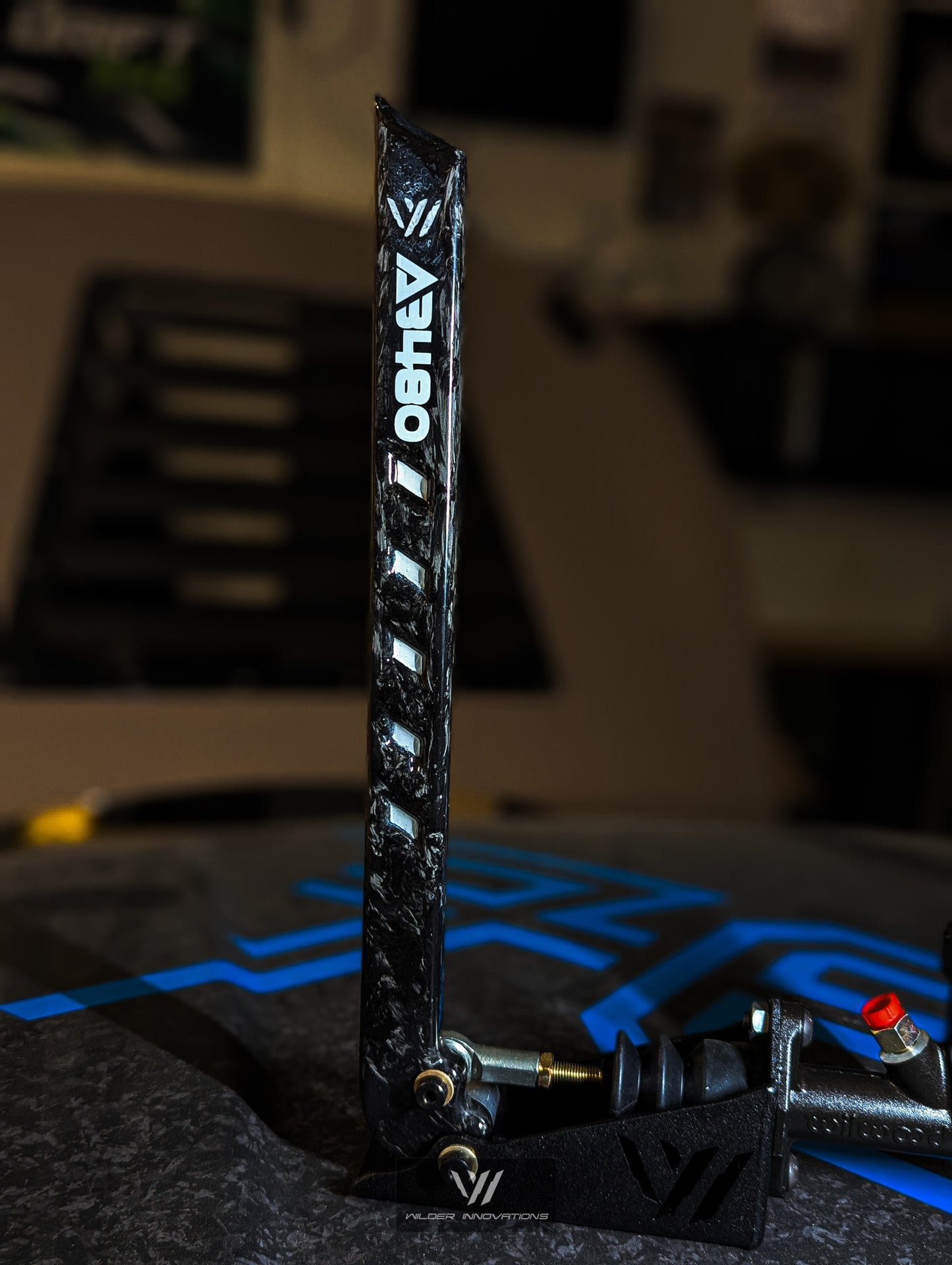 Wilder Innovations Forged Carbon Fiber Handbrake (Pull Back Style)
