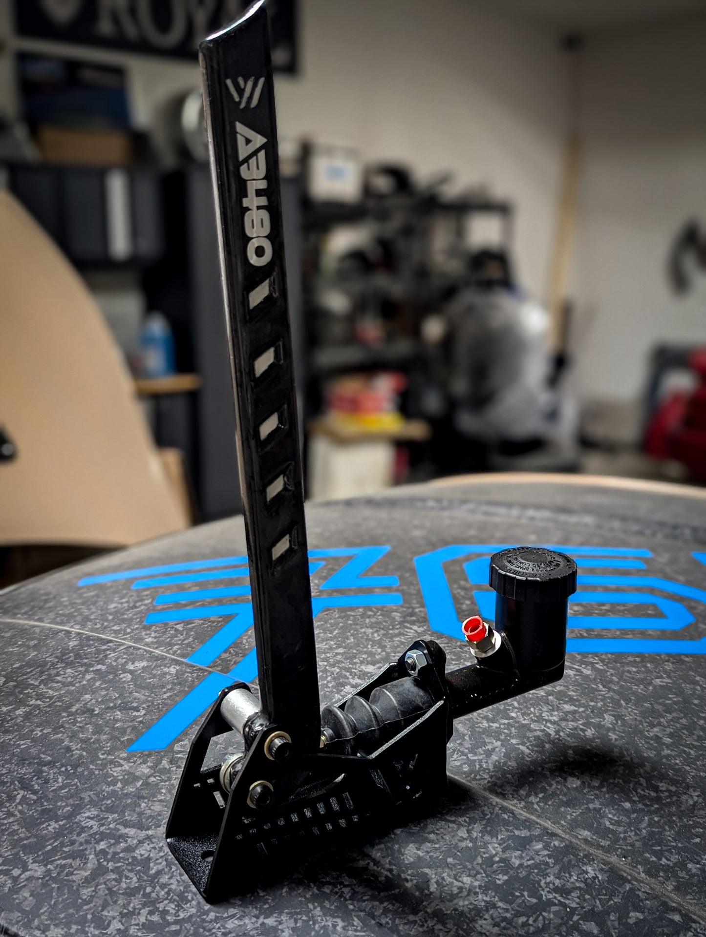 Wilder Innovations Forged Carbon Fiber Handbrake (Reverse Pull Style)
