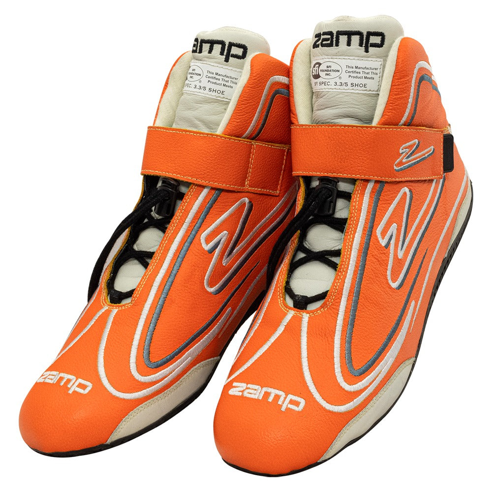 ZR-50 SFI 3.3/5 Race Shoe Neon ORG Size 8