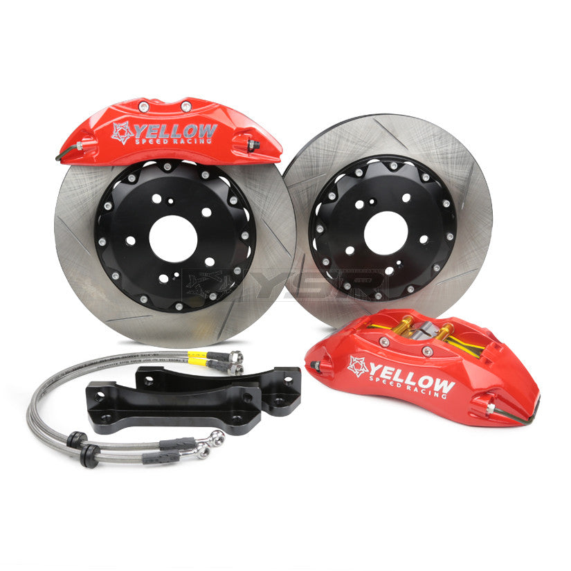 Yellow Speed Racing Rear 4 Piston Ultra Big Brake Kit - Chrysler 300 / 300C / 300S 2011-2014 (LD)