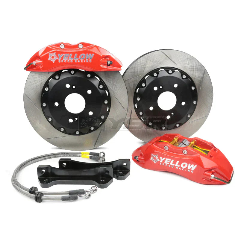 Yellow Speed Racing Front 4 Piston Ultra Big Brake Kit - Acura TSX 2009-2014 (CU2)