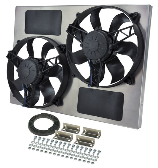 Dual RAD Fan w/Alum Shroud Assembly