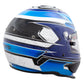 Zamp RZ-70E Switch SNELL SA2020/FIA8859-2015 Helmet Blu/Lt. Blu Graphic